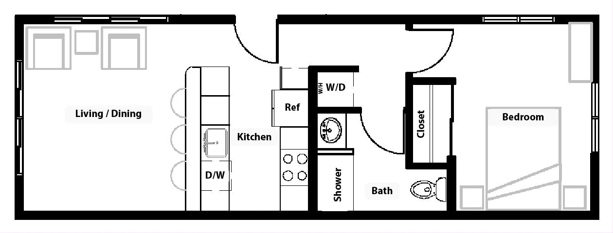 Bungalow plan
