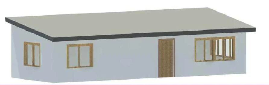Bungalow sheet 3D view
