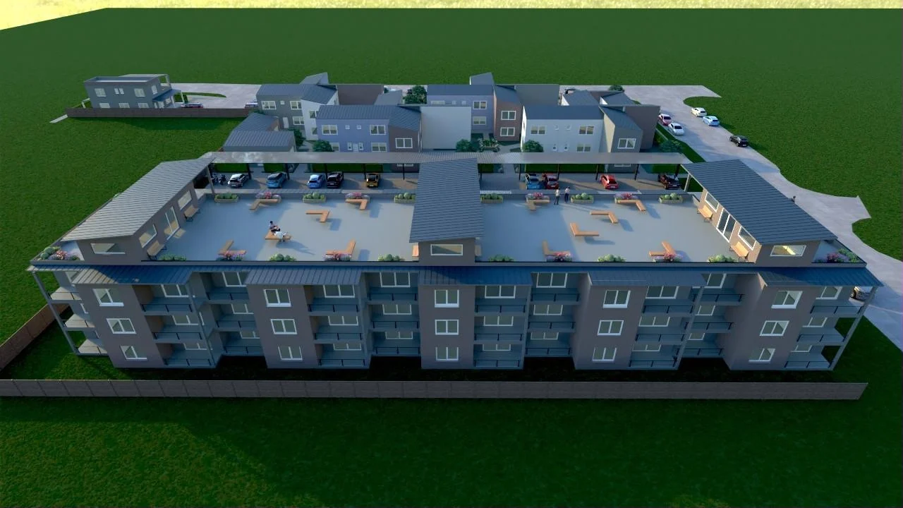 Owner rendering of Phase 1 from the north