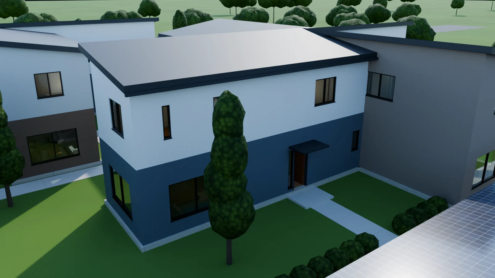 Villa exterior